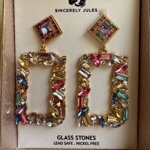 Sincerely Jules Vibrant Gemstone Earrings